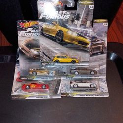 Hotwheels Premium Fast Tuners Fast& Furious 2019 Set