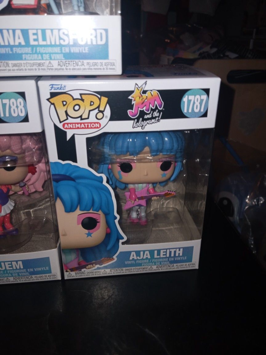 JEM AND THE HOLOGRAMS AJA LEITH FUNKO POP