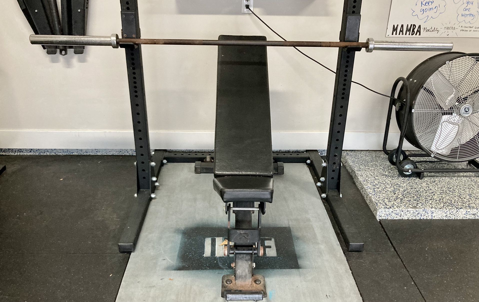 Fitness Depot Used Mens Olympic Barbell 45lbs