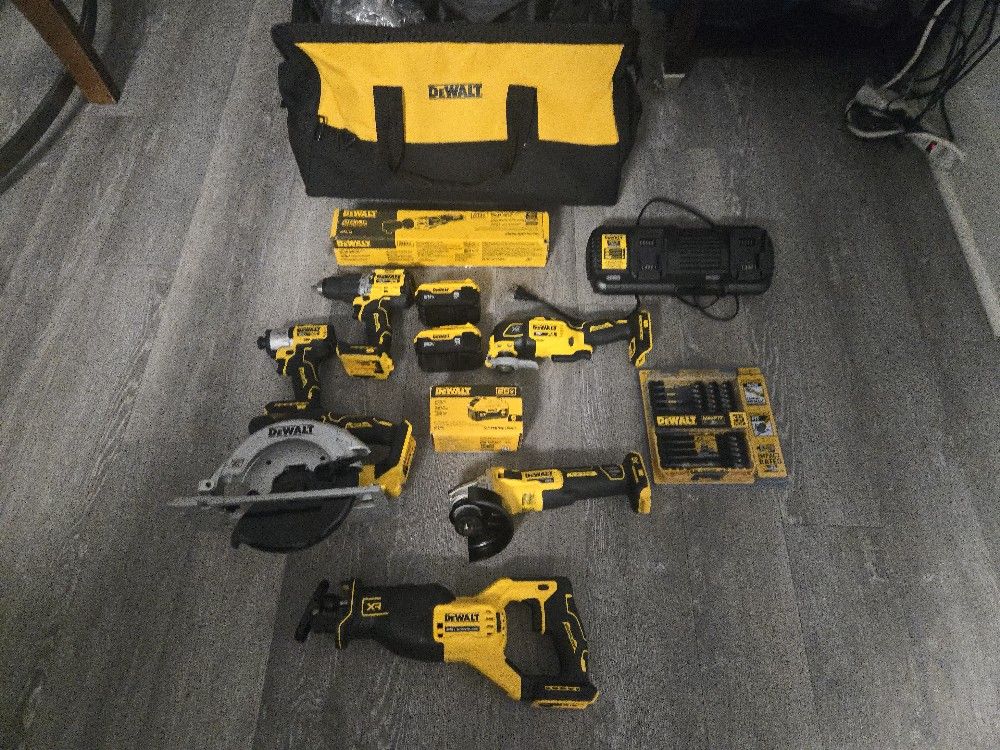 Brand new the Dewalt Tools
