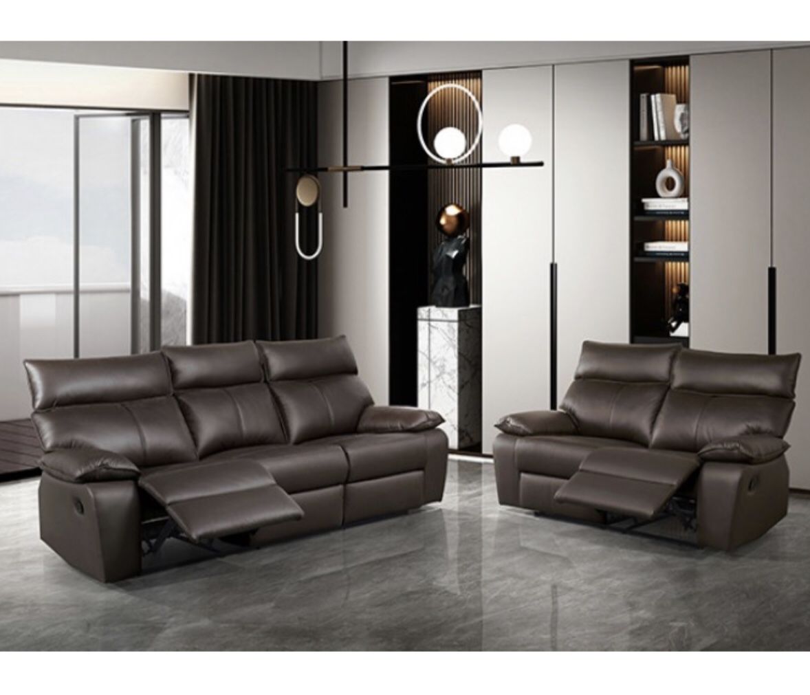Recliner Sofa And Loveseat Set Brand New