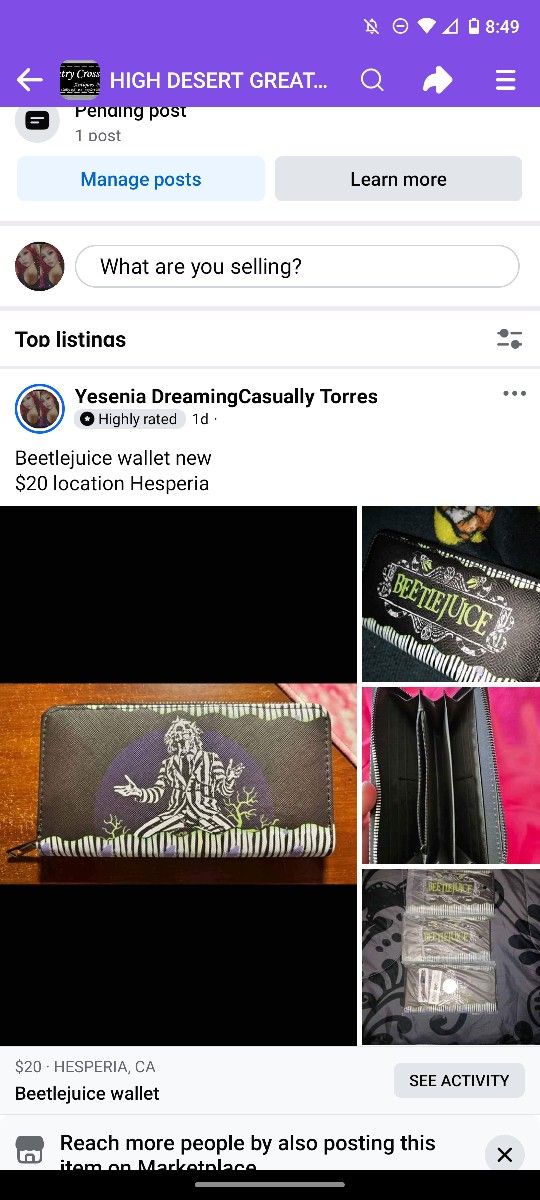 Beetlejuice Wallet