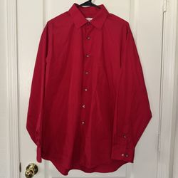 Van Heusen Regular Fit Wrinkle Free Long Sleeve Dress Shirt