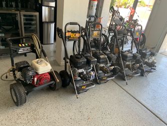 Pressure washers $50 , $200,$350