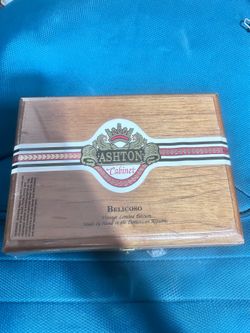 Sealed Ashton Cabinet Belicoso Natural Box of 25 Premium Cigars - Thompson Cigar