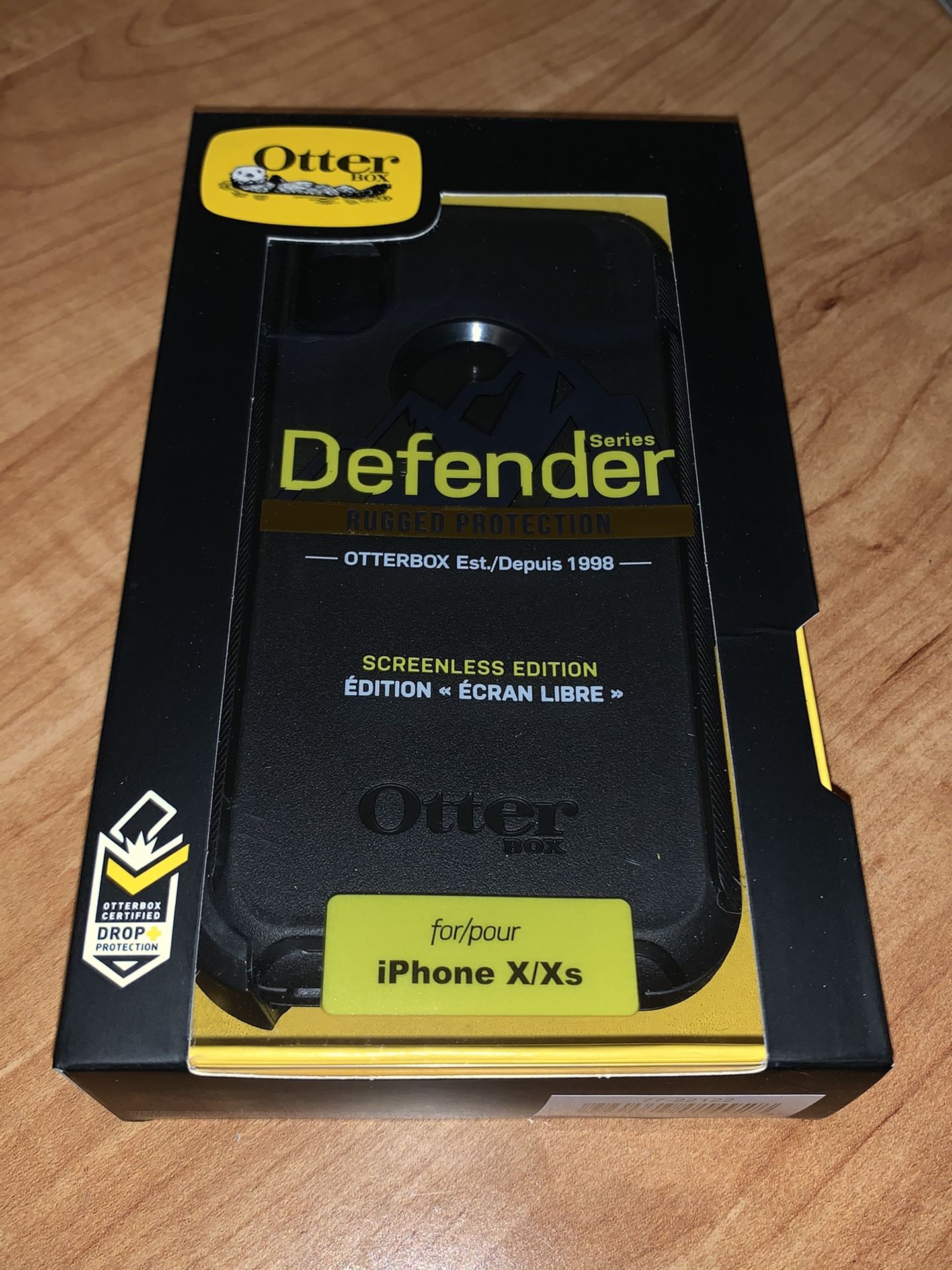 New Apple IPhone XS/X Case Defender Black