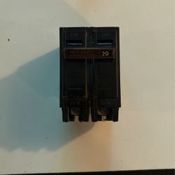 2 Pole 20 Amp Breakers