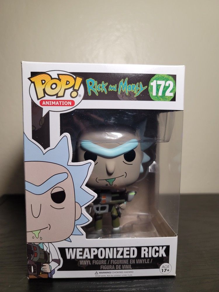 Weaponized Rick 172 FunkoPop