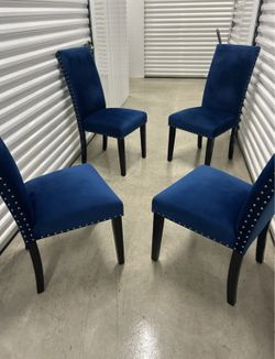 Modern Blue Velvet