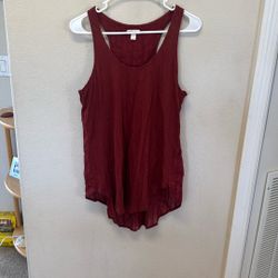 Merona Women’s Large L Racerback Tank Top Shirt 