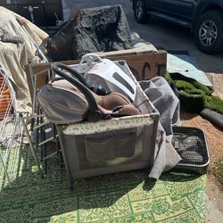 Baby bed and and car seat