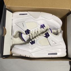 Jordan 4 Purple Metallic 