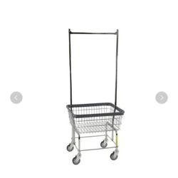 Laundry Carts On Wheels With Hanging Rob