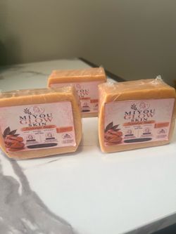 3 packs turmeric soap handmade 100%natural