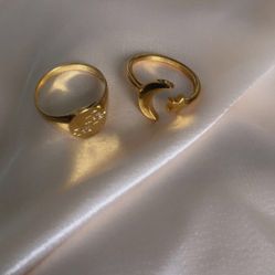 Non Tarnish Gold Plated Rings 