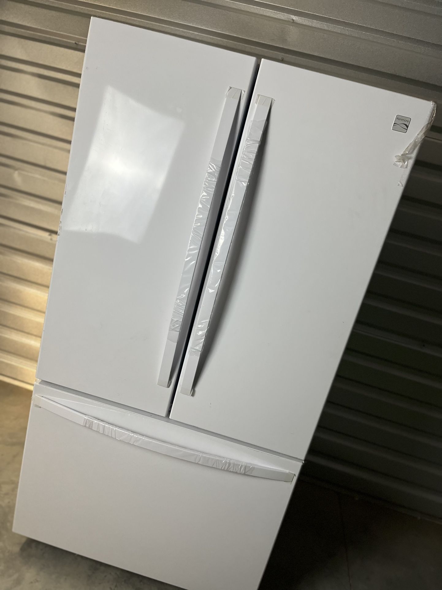 Glossy White Refrigerator