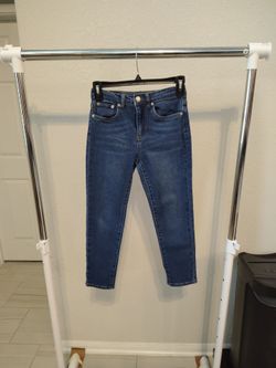 Levi's denim jeans mini mom girls, size 7 REG, like new