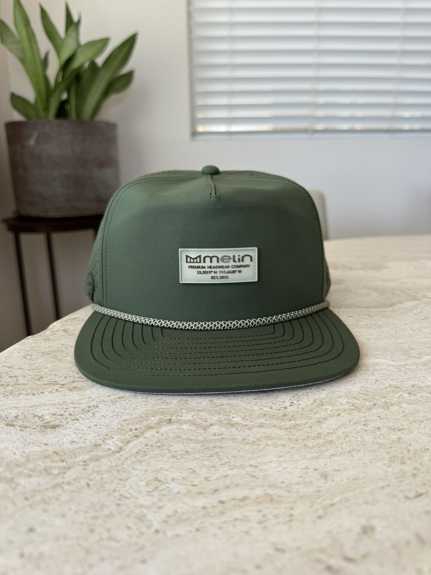 Melin Coronado Hydro SnapBack Hat Canopy KANEPE SZ 58 CM Extremely RARE 🔥Green