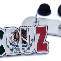 Pin Cruz Pin for Caps Clothing Enamel Badge MTZ Mexican Flag Pin Cruz Mex Flag