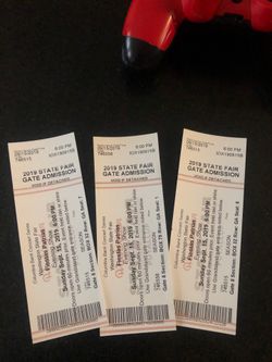 Washington state fair tickets