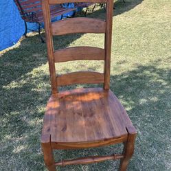 Heavy Duty Wood Chair