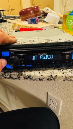 Kenwood radio with Bluetooth