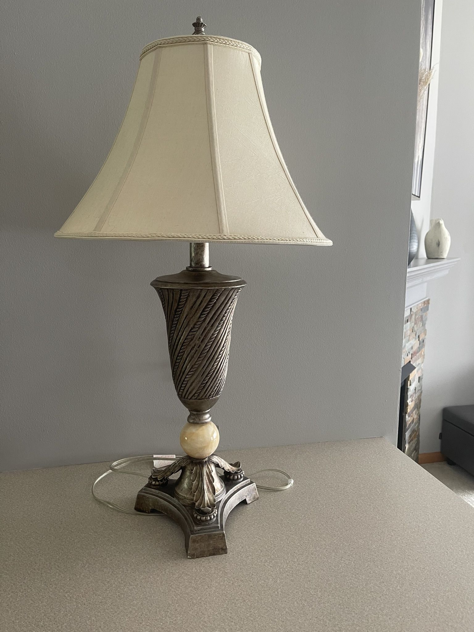 Two Stylish Living Room Lamps