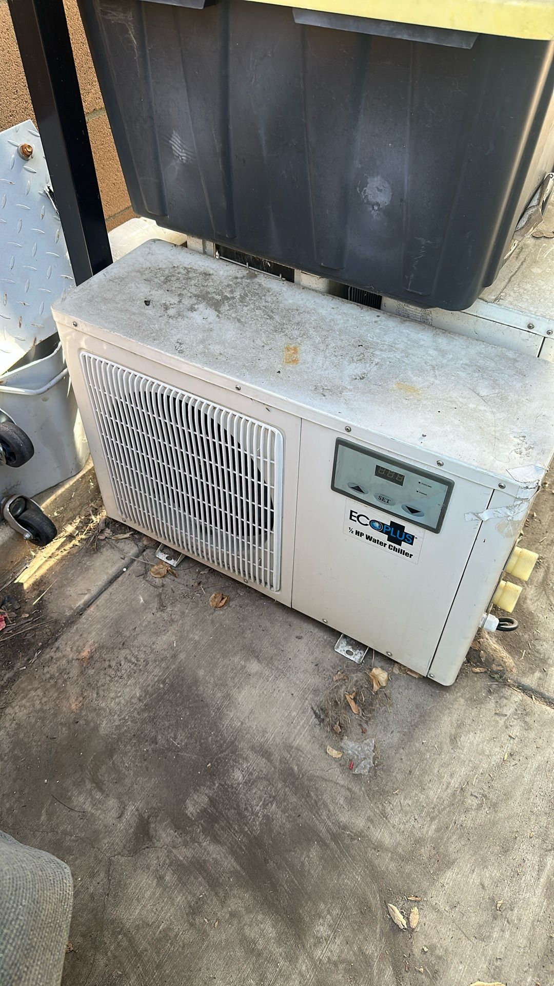 Hydroponic Water Chiller 1/2 HP And 1 1/2 Size