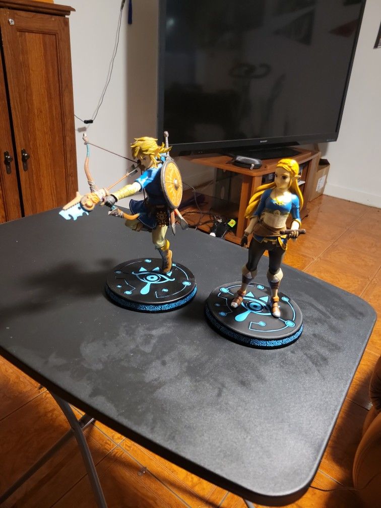 10 Inch Figma Status, Link & Zelda