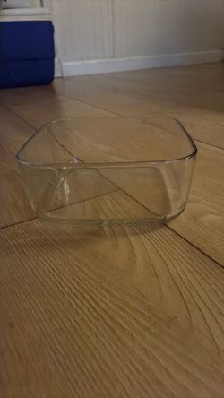 Tempered glass baking dish