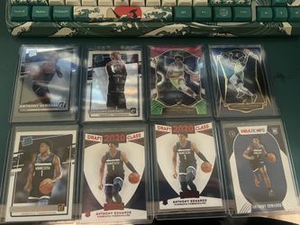 Anthony Edwards Rookie Card Lot
