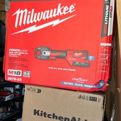 Milwaukee 2679-22 Forge Logic M18 600 Mcm Cu* Crimper Kit *350mcm Al