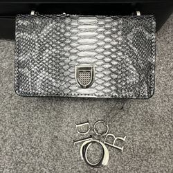 Silver Shoulder Bag 