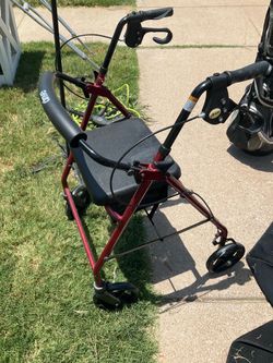Walker with wheels