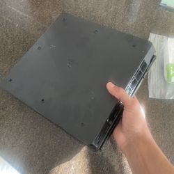 PS4 With No Cords And Missin Top Case But Works Fully 
