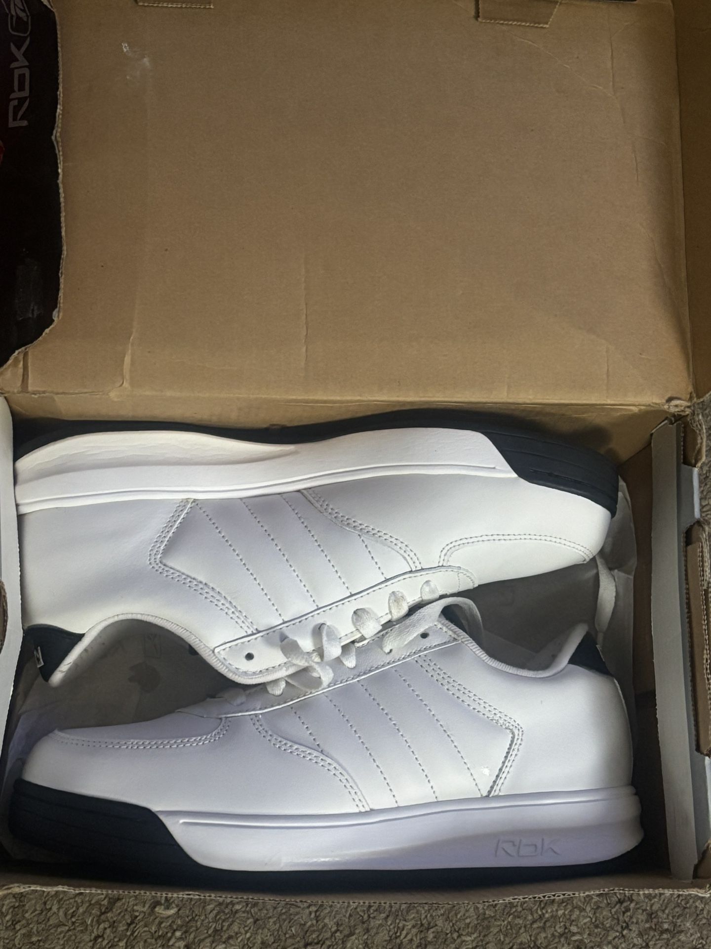 Reebok Sean Carter Low Sneakers Mens 6 White Leather