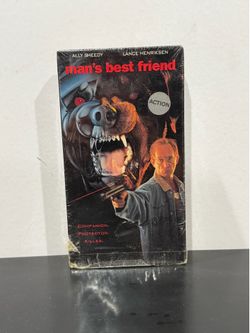 Man's Best Friend VHS Ally Sheedy Lance Henriksen Sci Fi HORROR RARE