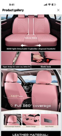 Coverado seat covers (pink)