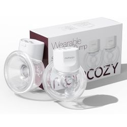 Momcozy Breast Pump S12 Pro Hands-Free, Wearable & Wireless Pump with Soft Double-Sealed Flange, 3 Modes & 9 Levels Double Electric Pump Portable, Sma