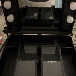 Kemier Traveling Makeup Suitcase 