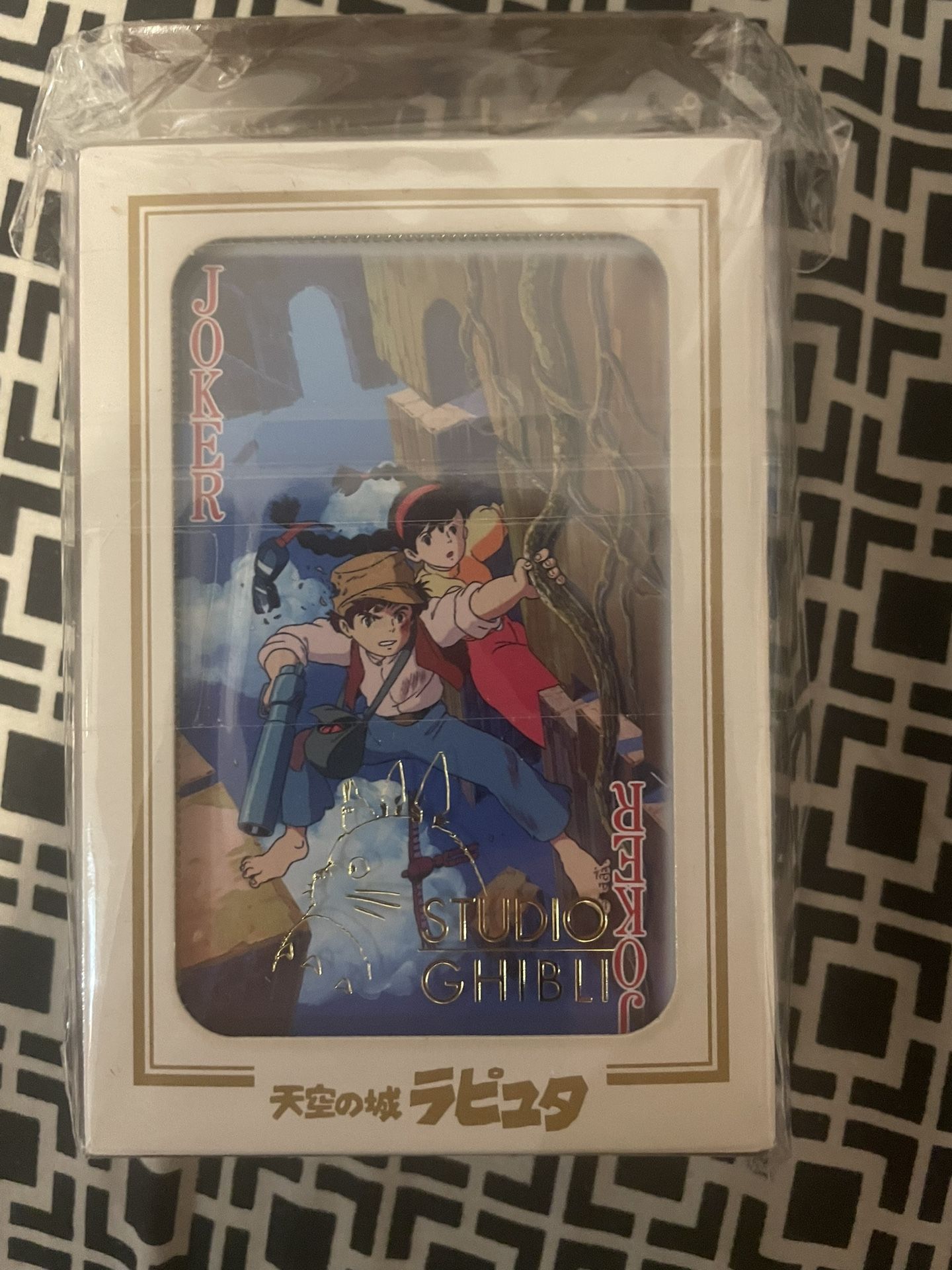 STUDIO GHIBLI Ensky Castle in The Sky Playing Cards - Official Merchandise