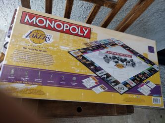 Lakers monopoly game collectable