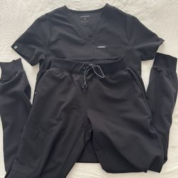 JAANUU scrubs, Black, XXS