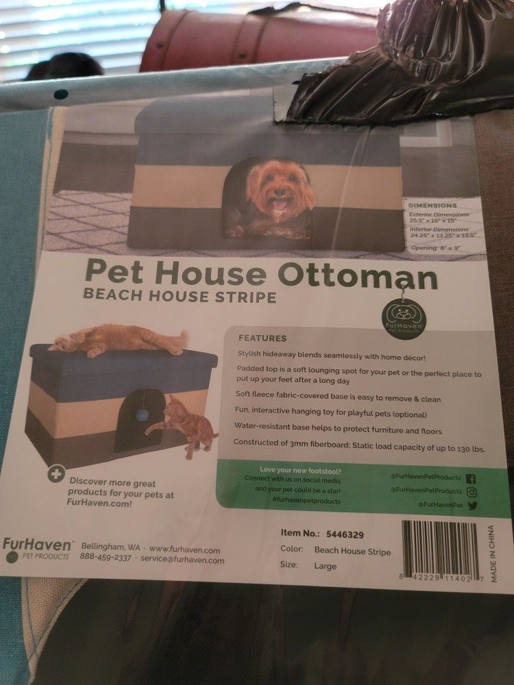 Pet House Ottoman