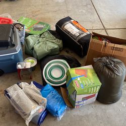 Full Camping Set Most Of The Item Are Coleman 