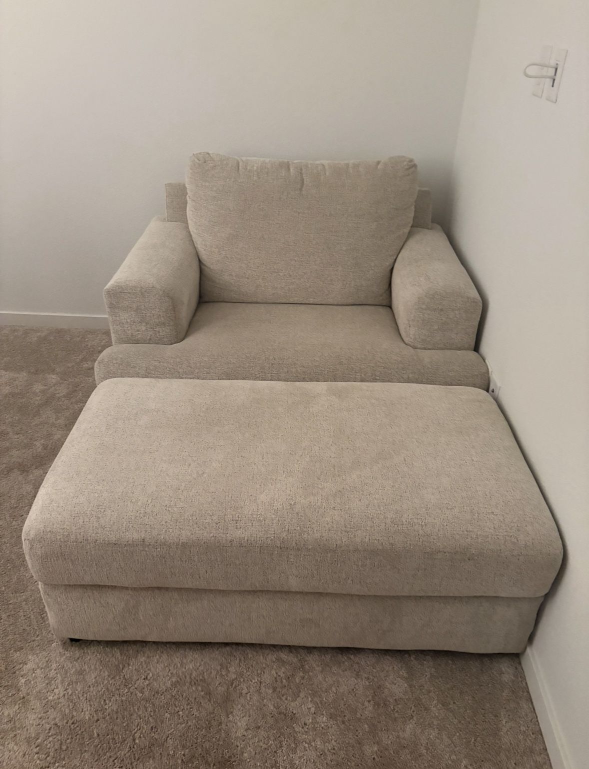 Chair + Ottoman