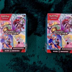 Pokemon Trading Card Games Scarlet & Violet 9 Journey Together Booster Bundle