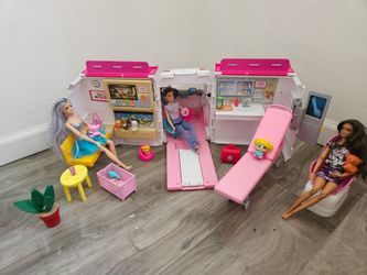 Barbie ambulance( barbies included)