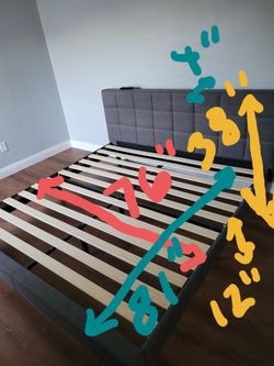 King Bed Frame Like New
