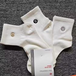 3 Lululemon Ankle Socks Man Medium 